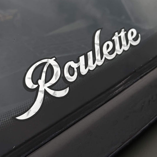 Roulette V1 Dual Layer Sticker